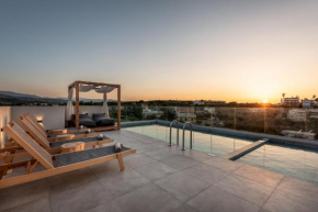 Soleado Villa Chania rooftop heated pool